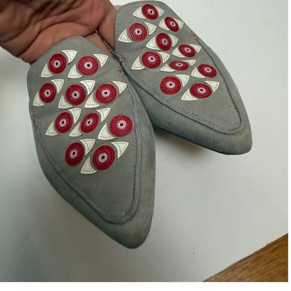 Stuart Weitzman x Gigi Hadid The Eyelovemore Mule Sz. 35 (US 5) - Picture 9 of 10